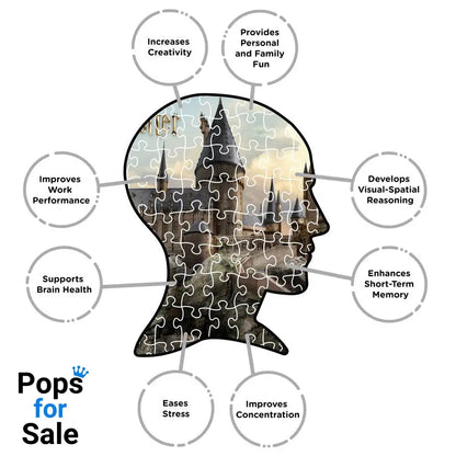 Harry Potter Jigsaw Puzzle Hogwarts (3000 pieces)