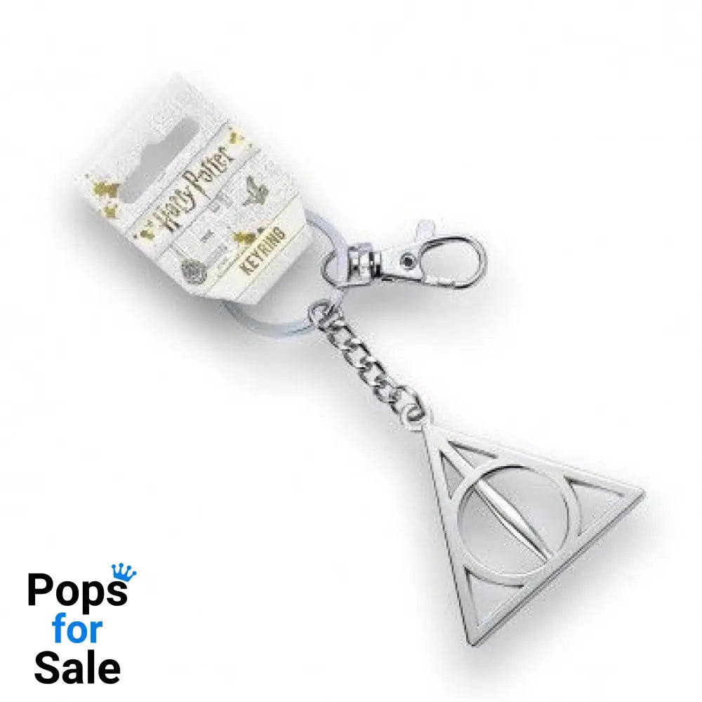 Harry Potter Keychain Deathly Hallows (silver plated)