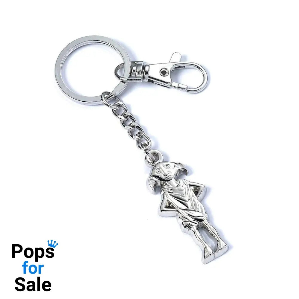 Harry Potter Keychain Dobby The House Elf (silver plated) Keyrings