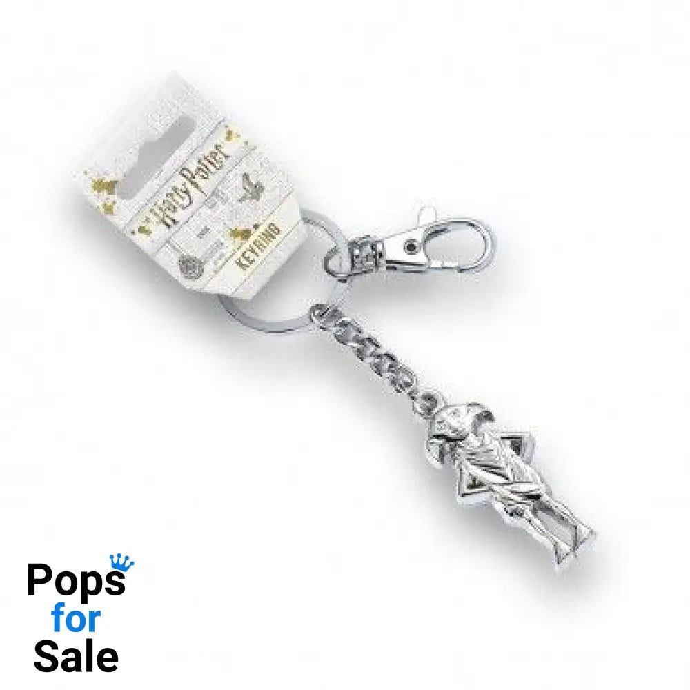 Harry Potter Keychain Dobby The House Elf (silver plated)