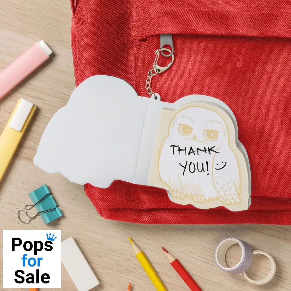 Harry Potter Keychain Hedwig fluffy Notepad