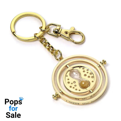 Harry Potter Keychain Time Turner (silver plated) Keyrings