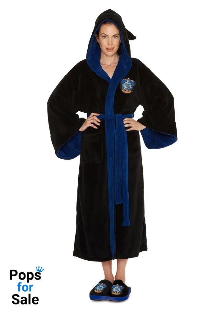 Harry Potter Ladies Fleece Bathrobe Ravenclaw