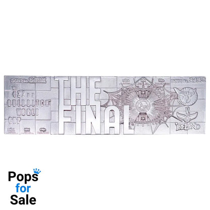 Harry Potter Limited Edition.999 Silver Plated Replica Quidditch World Cup Ticket Ticket