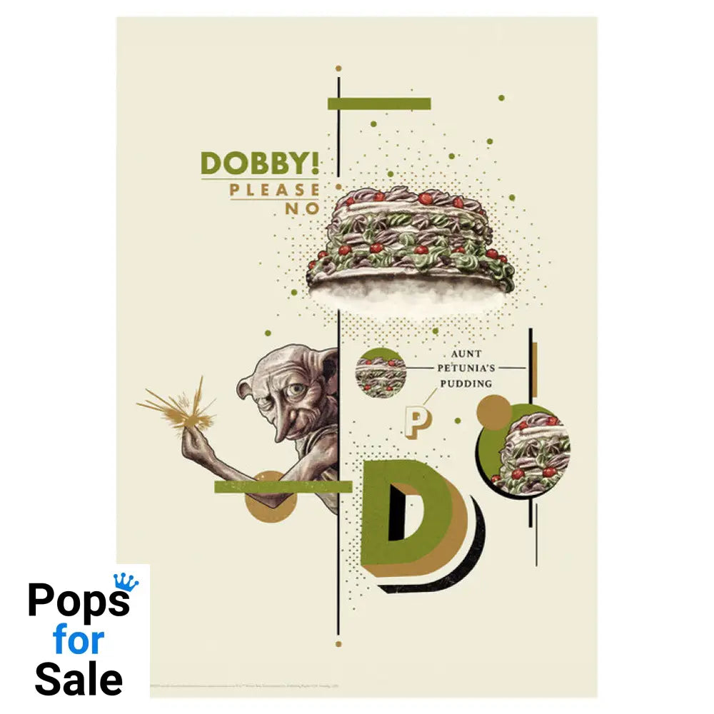 Harry Potter Limited Edition Dobby Art Print Wall Art