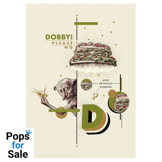 Harry Potter Limited Edition Dobby Art Print Wall Art