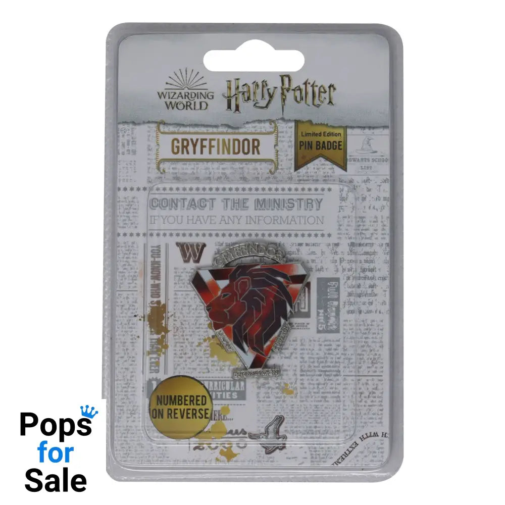 Harry Potter Limited Edition Gryffindor House Pin Badge Pin Badge