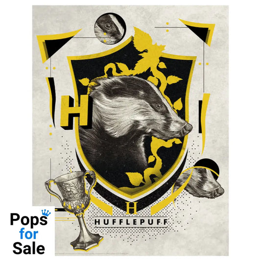 Harry Potter Limited Edition Hufflepuff Art Print