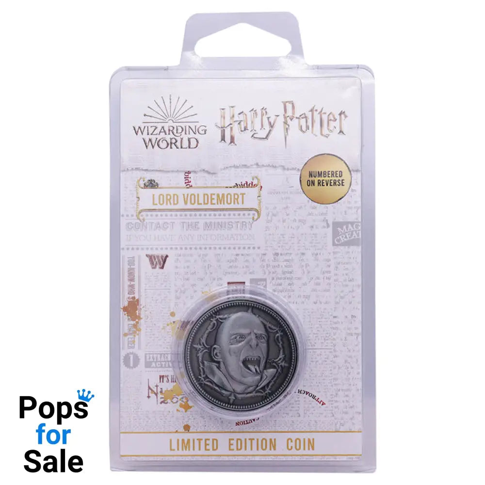 Harry Potter Limited Edition Lord Voldemort Collectible Coin Coin