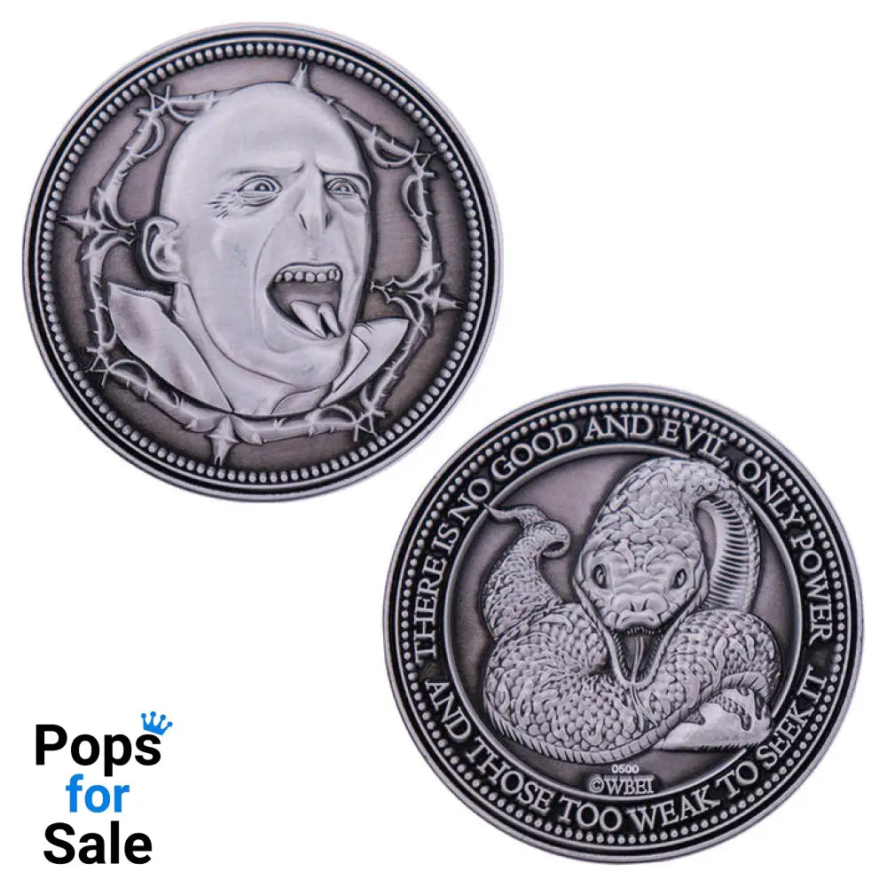 Harry Potter Limited Edition Lord Voldemort Collectible Coin Coin