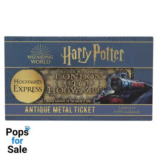 Harry Potter Limited Edition Replica Hogwarts Express Train Ticket