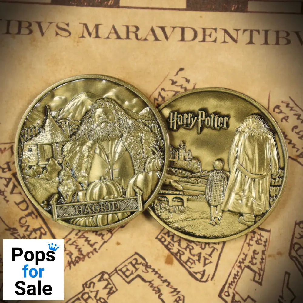 Harry Potter Limited Edition Rubeus Hagrid Collectible Coin Coin