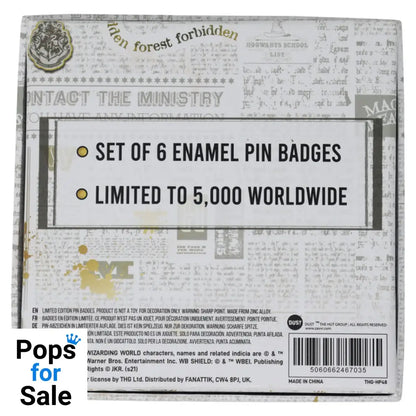 Harry Potter Limited Edition Set of 6 Triwizard Tournament Pin Badges 6 Pack of Pins