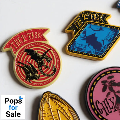 Harry Potter Limited Edition Set of 6 Triwizard Tournament Pin Badges 6 Pack of Pins