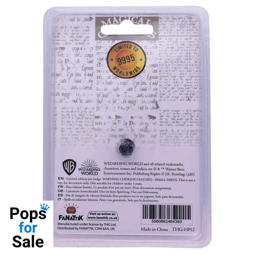 Harry Potter Limited Edition Slytherin House Pin Badge Pin Badge