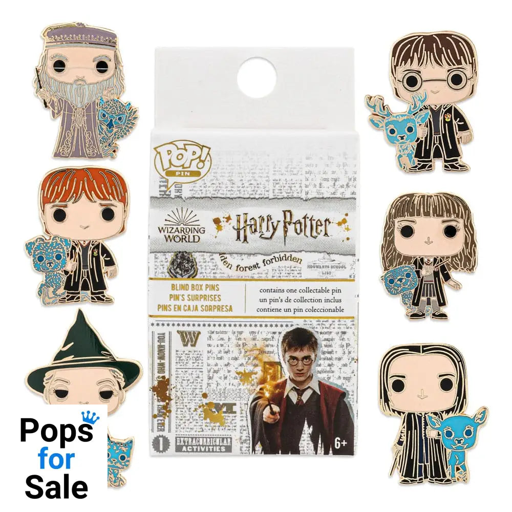 Harry Potter Loungefly POP! Enamel Pins Eaches 4 cm Assortment (12)