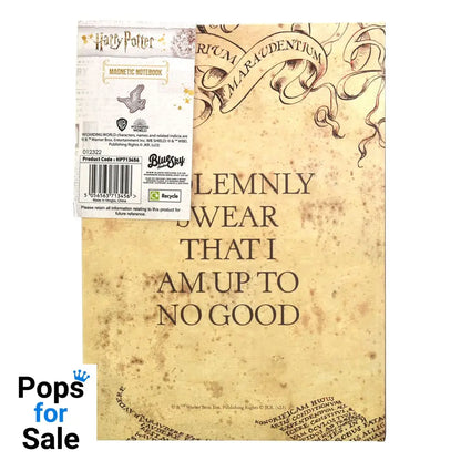 Harry Potter Magnetic A5 Notebook Marauders Map