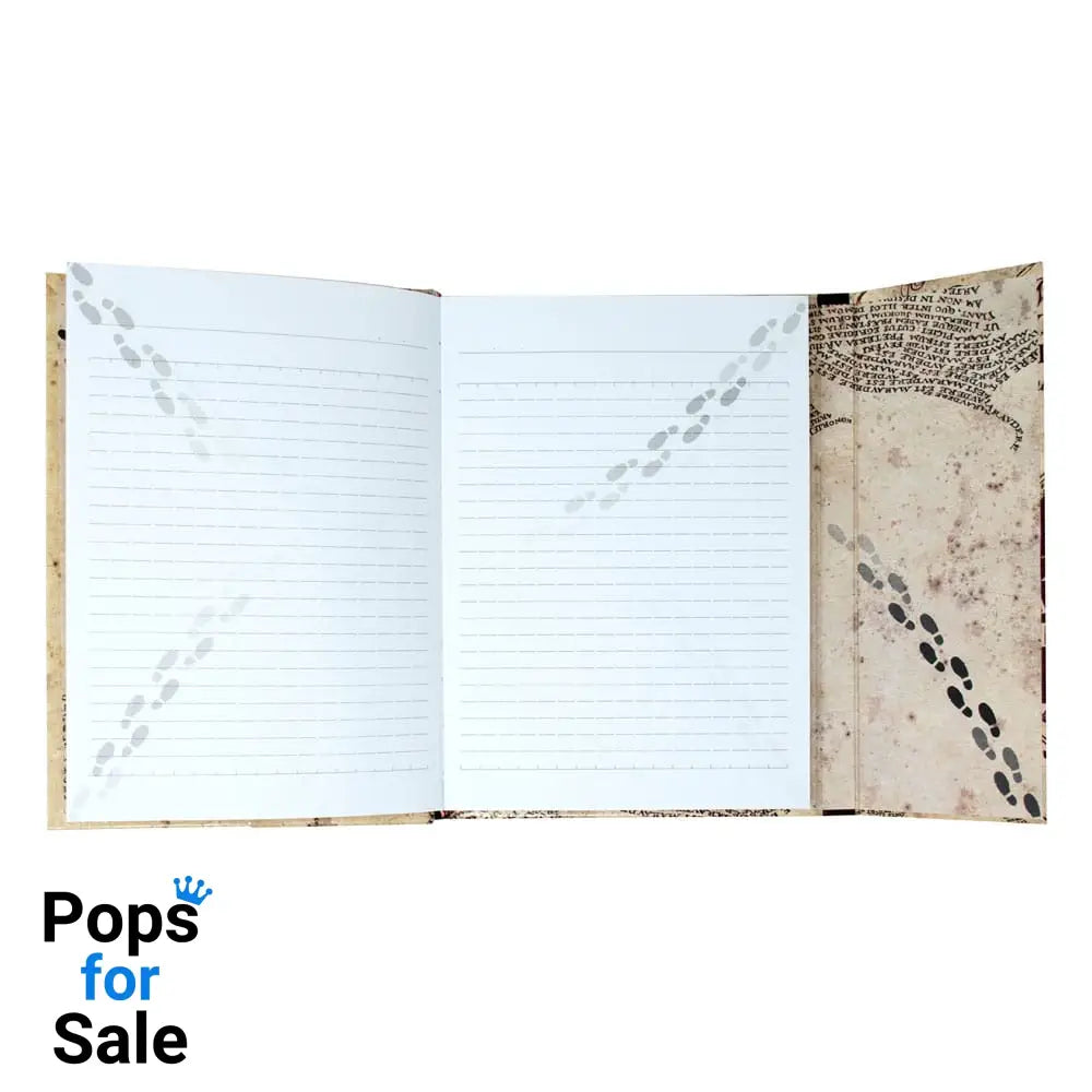Harry Potter Magnetic A5 Notebook Marauders Map