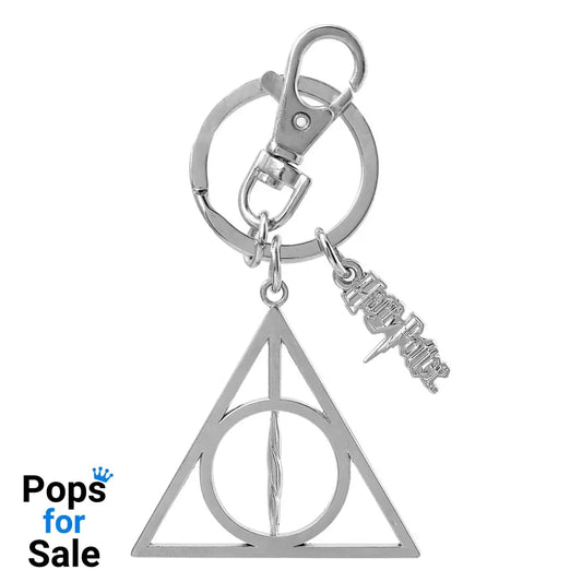 Harry Potter Metal Keychain Deathly Hollow Keyrings
