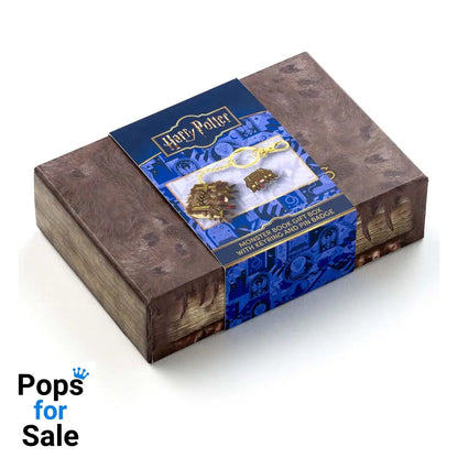 Harry Potter: Monster Book Keychain and Pin Badge Gift Set