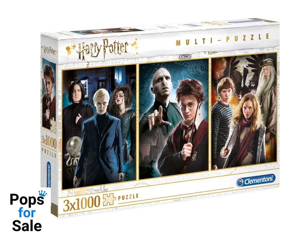 Harry Potter Multi Jigsaw Puzzle Characters (3 x 1000 pieces)