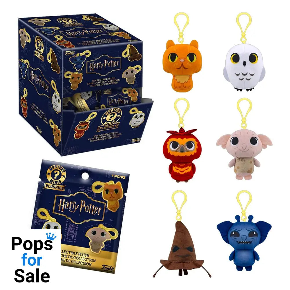 Harry Potter Mystery Minis Plush Keychains 5 cm Display (12) Keyrings
