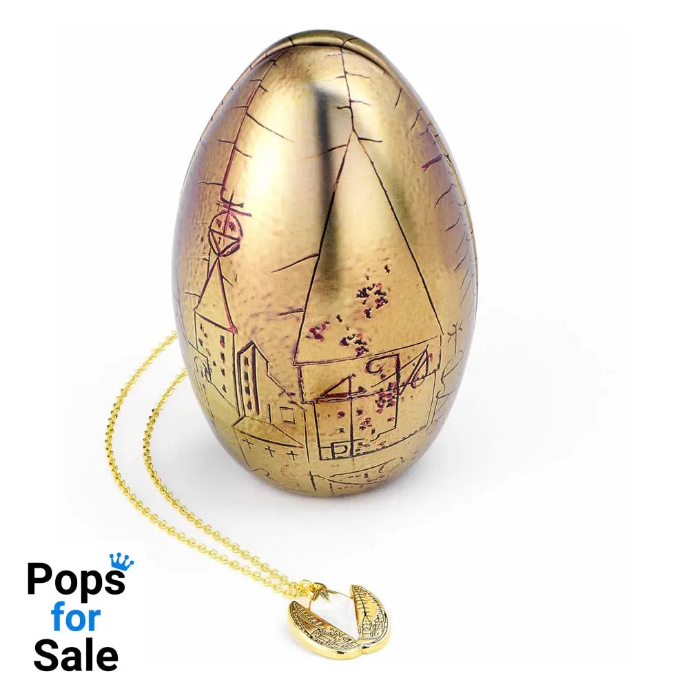 Harry Potter Necklace with Pendant Golden Egg with Gift Box