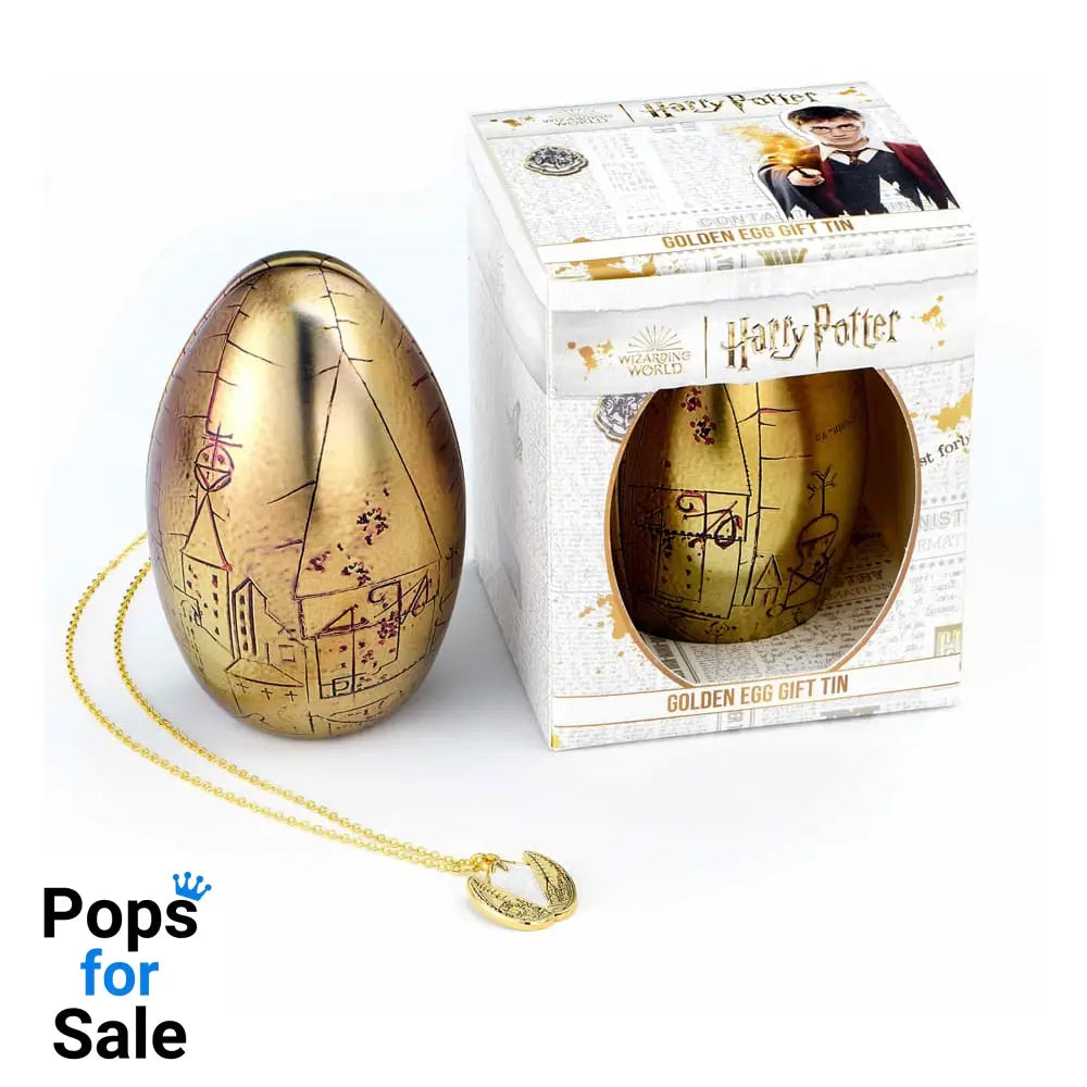 Harry Potter Necklace with Pendant Golden Egg with Gift Box