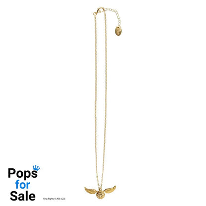 Harry Potter Necklace with Pendant Golden Snitch