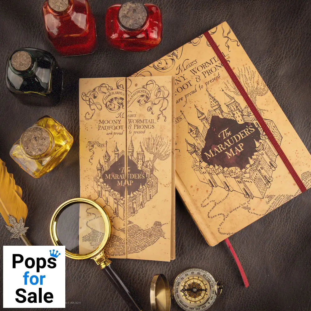 Harry Potter Notebook A5 Marauder's Map