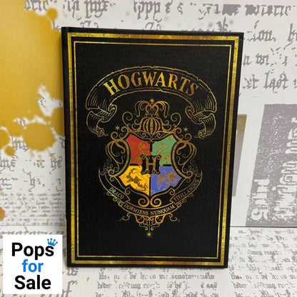 Harry Potter Notebook Hogwarts Black Stationery
