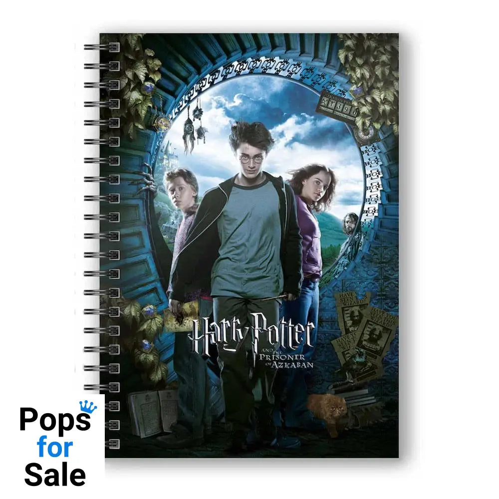 Harry Potter Notebook with 3D-Effect Harry Potter and the Prisoner of Azkaban
