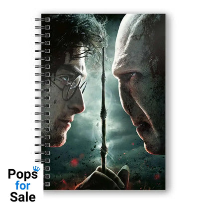 Harry Potter Notebook with 3D-Effect Harry Potter vs. Voldemort