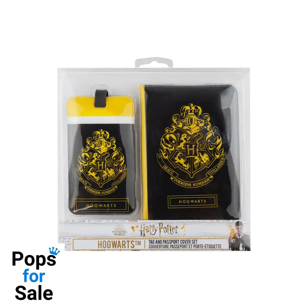 Harry Potter Passport Case & Luggage Tag Set Hogwarts