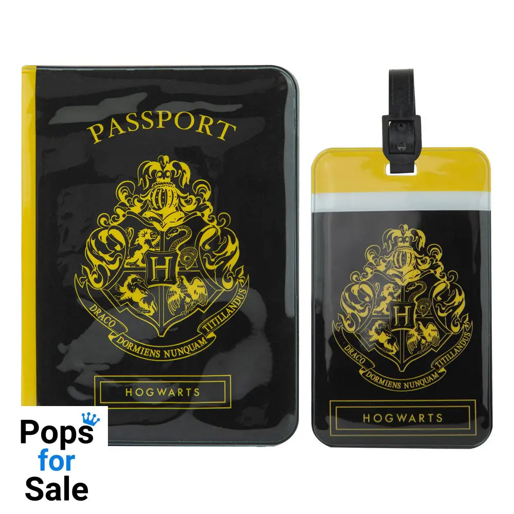Harry Potter Passport Case & Luggage Tag Set Hogwarts Gadgets