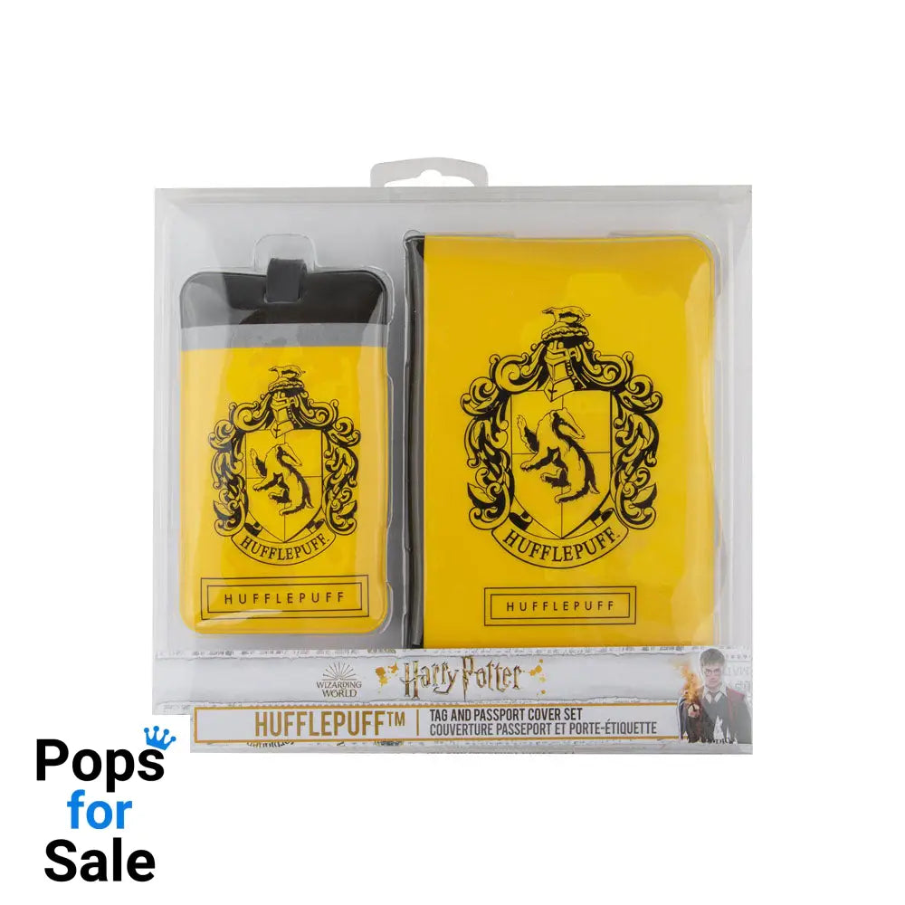 Harry Potter Passport Case & Luggage Tag Set Hufflepuff