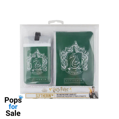 Harry Potter Passport Case & Luggage Tag Set Slytherin
