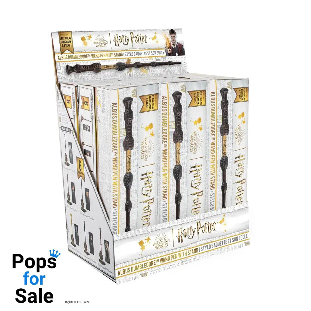 Harry Potter Pen and Desk Stand Albus Dumbledore Wand Display (9)