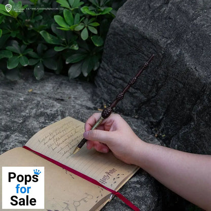 Harry Potter Pen and Desk Stand Albus Dumbledore Wand Display (9)