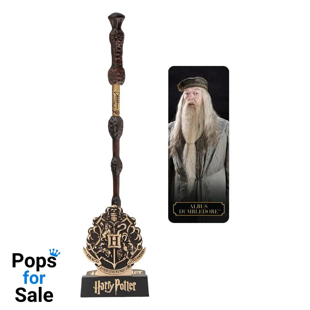 Harry Potter Pen and Desk Stand Albus Dumbledore Wand Display (9) Stationery