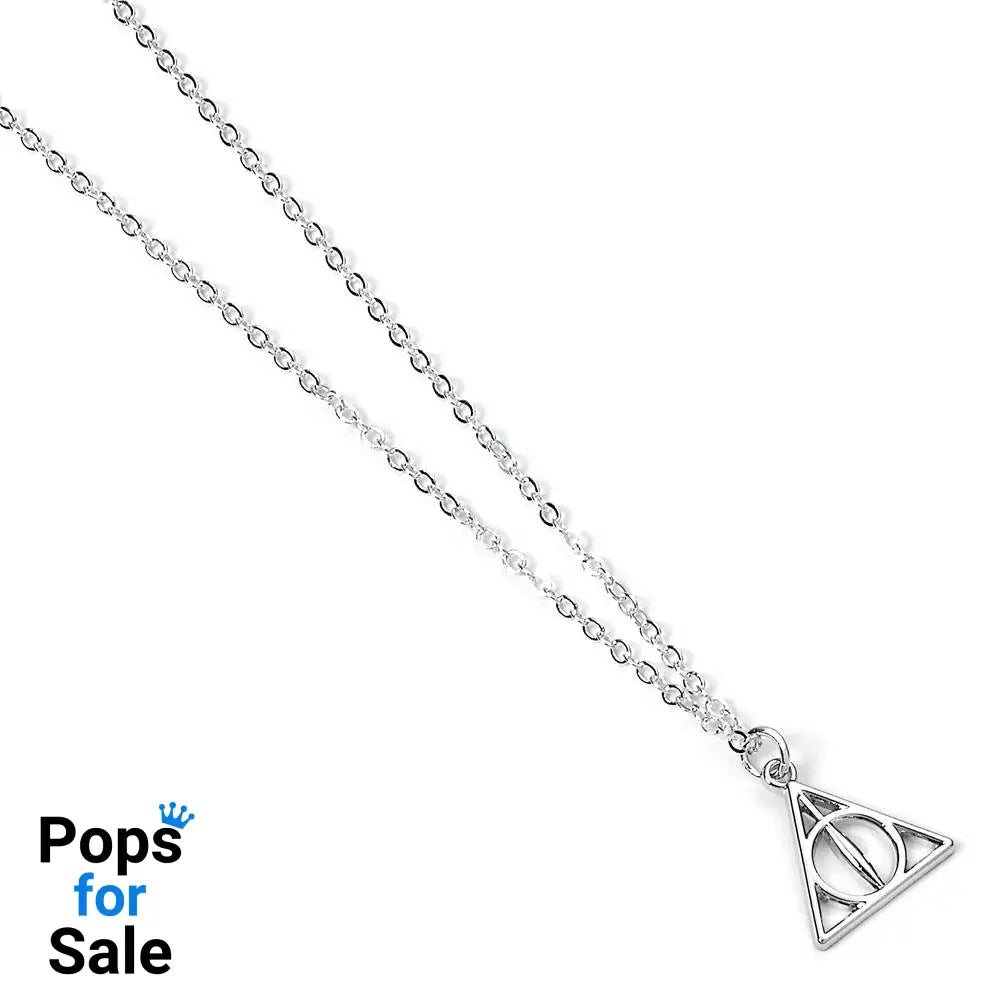 Harry Potter Pendant & Necklace Deathly Hallows (silver plated)