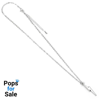 Harry Potter Pendant & Necklace Lightning Bolt (silver plated)