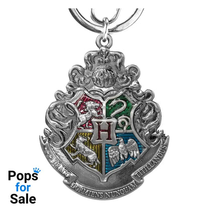 Harry Potter Pewter-Keychain Hogwart Crest Keyrings