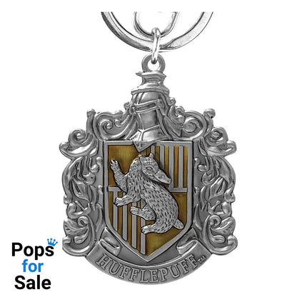 Harry Potter Pewter-Keychain Hufflepuff Crest Keyrings