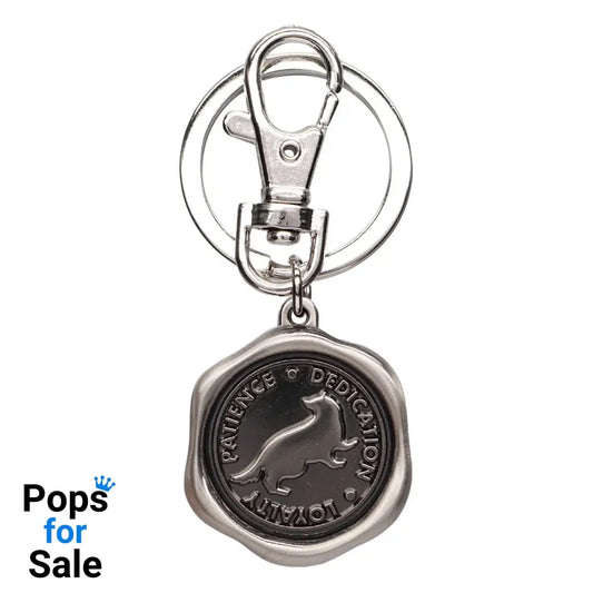 Harry Potter Pewter-Keychain Hufflepuff Keyrings