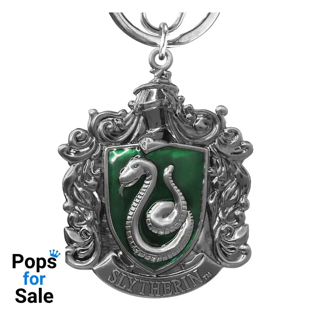 Harry Potter Pewter-Keychain Slytherin Crest Keyrings