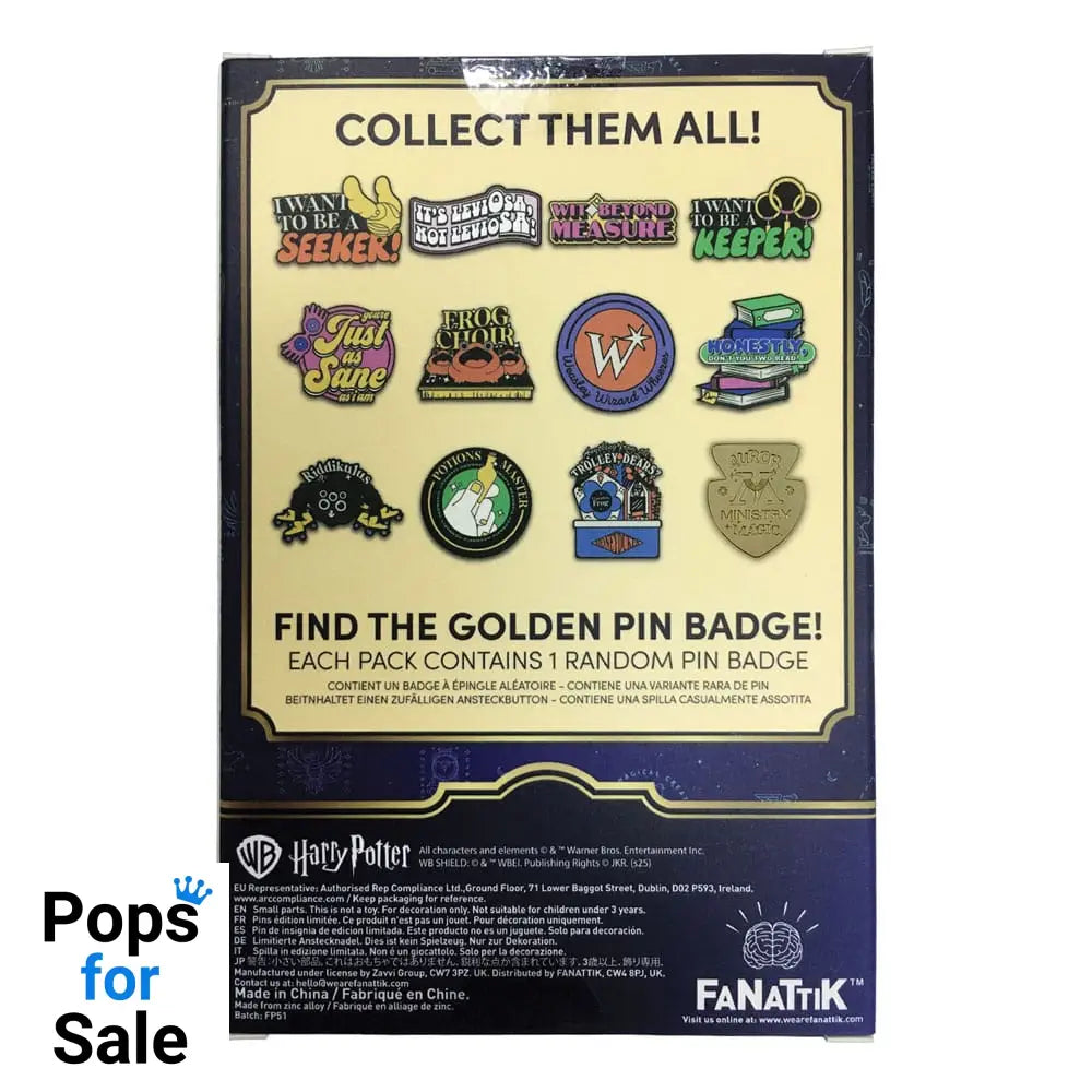 Harry Potter Pin Badge Mystery Pin Badge Display (12) Pins & Brooches,Blind Boxes