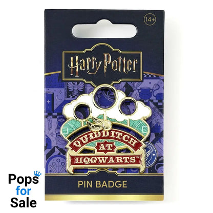 Harry Potter Pin Badge Quidditch (Golden Tone)