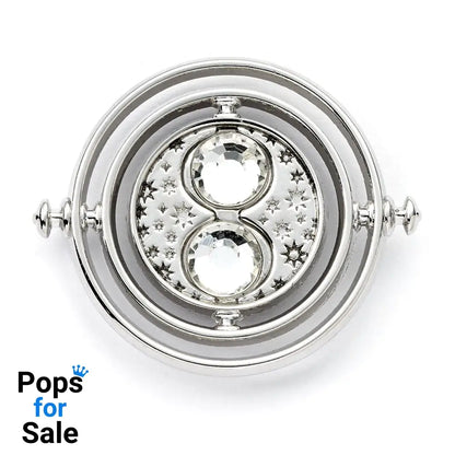 Harry Potter Pin Badge Time Turner (Silver Tone) Pins & Brooches