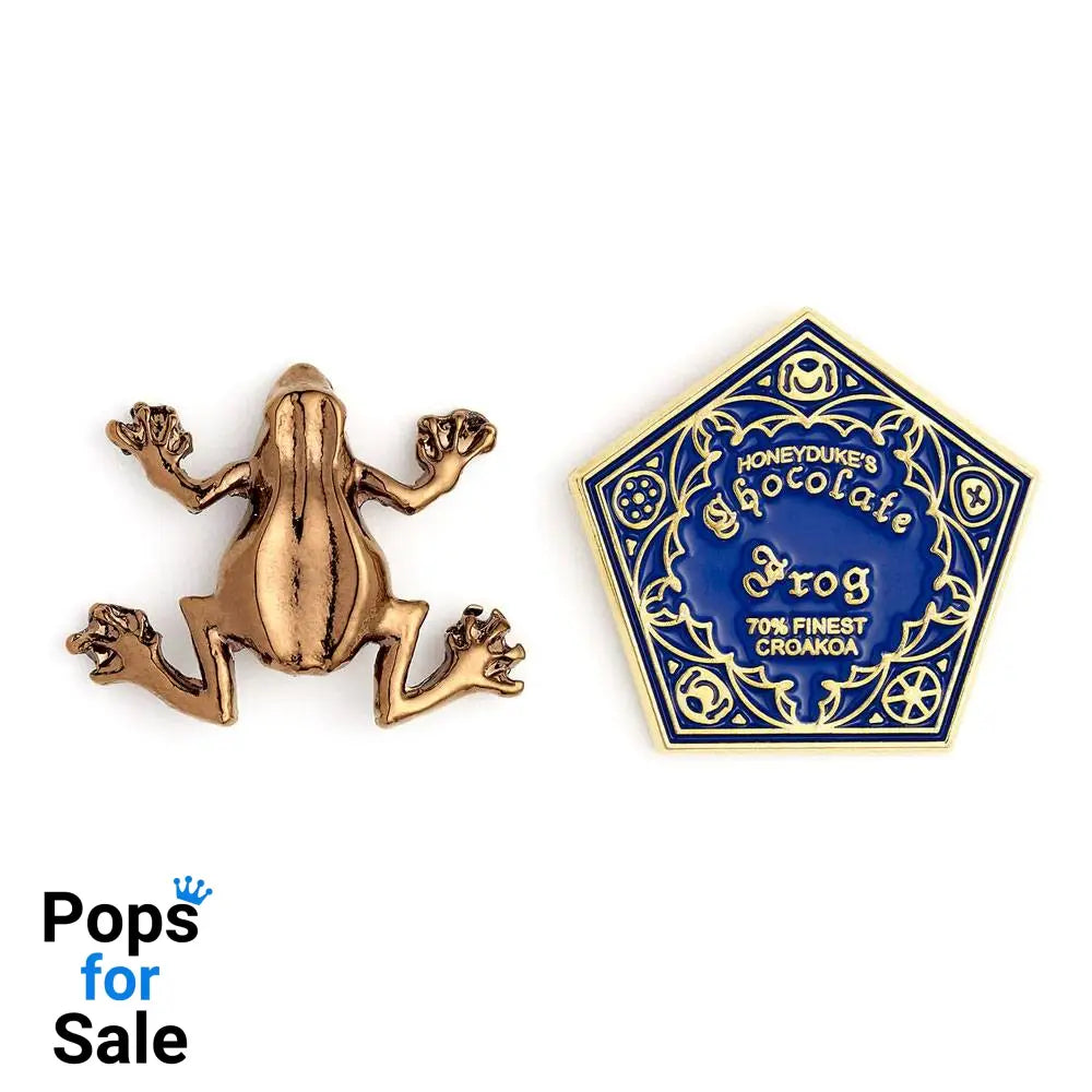 Harry Potter Pin Badges 2-Pack Chocolate Frog